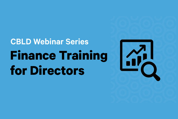 CBLD finance training for directors