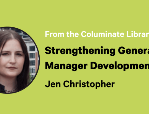 Jen Christopher Profile:  Strengthening General Manager Development