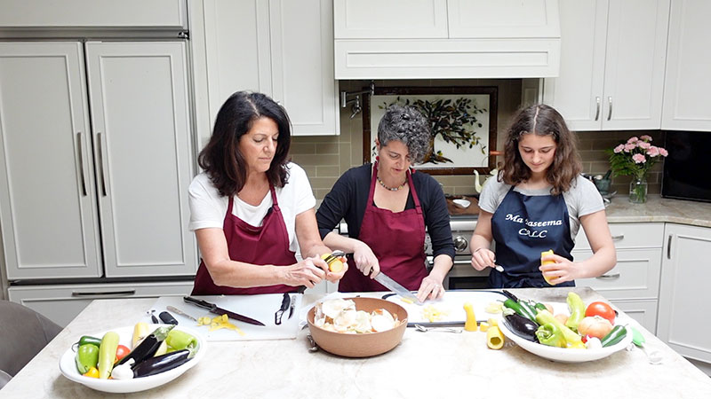 Dolma making classes with Hether Jonna Frayer