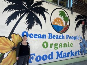 Sarela Bonilla, general manager at Ocean Beach People's Organic Food Market, was mentored by Columinate's Wynston Estis.