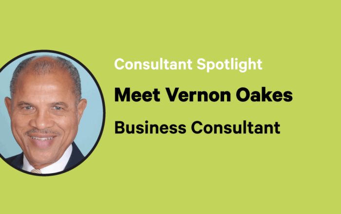 Vernon Oakes, Business Consultant