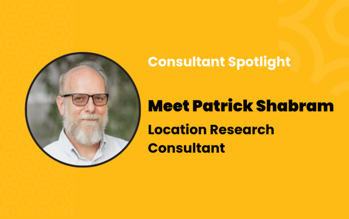 Patrick Shabram, Location Research Consultant