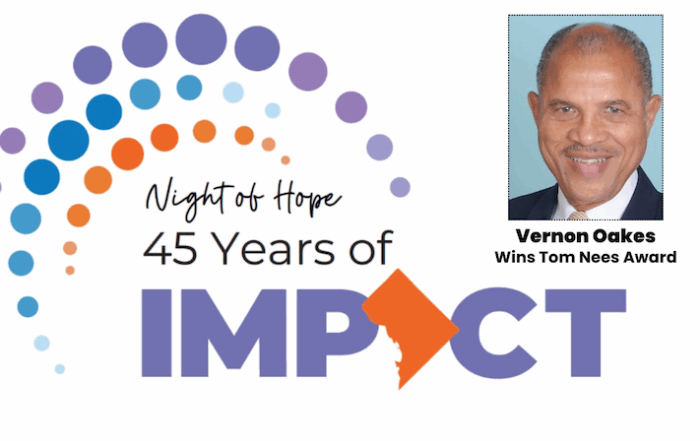 Vernon Oakes to Receive Tom Nees Award for Exceptional Service from Community of Hope