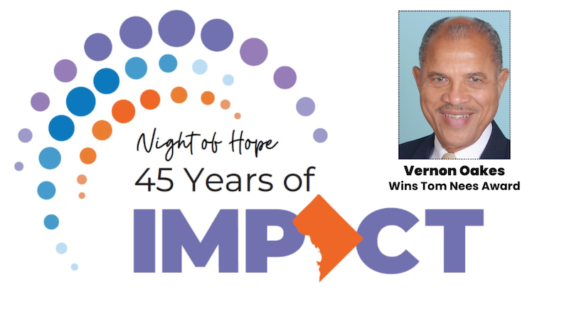 Vernon Oakes to Receive Tom Nees Award for Exceptional Service from Community of Hope